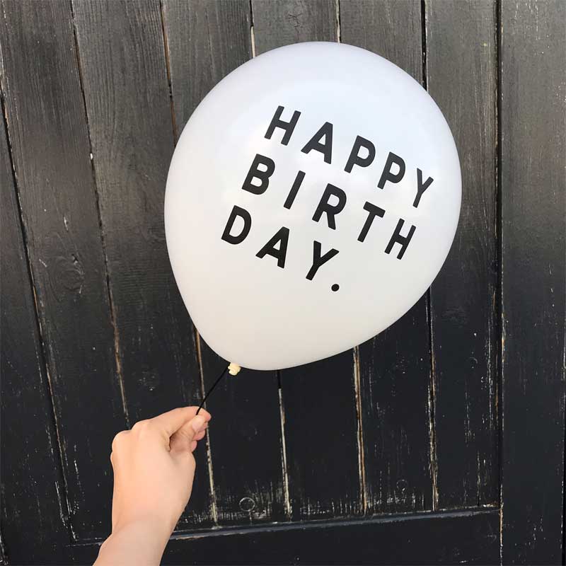 バルーン”ハッピーバースデー” 誕生日 風船