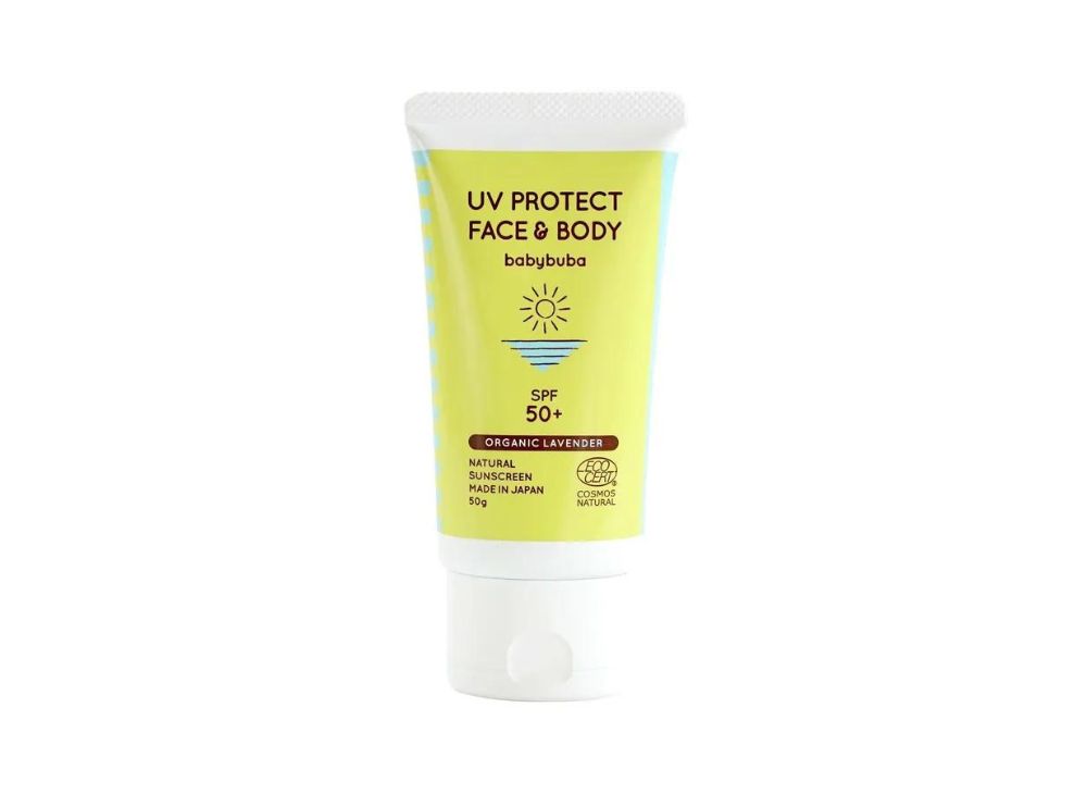 babybuba （ベビーブーバ）UVプロテクト フェイス＆ボディ SPF50+/ PA+++ 50g
