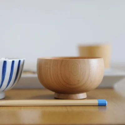 白鷺工房 しらさぎ椀 S ナチュラル さくら