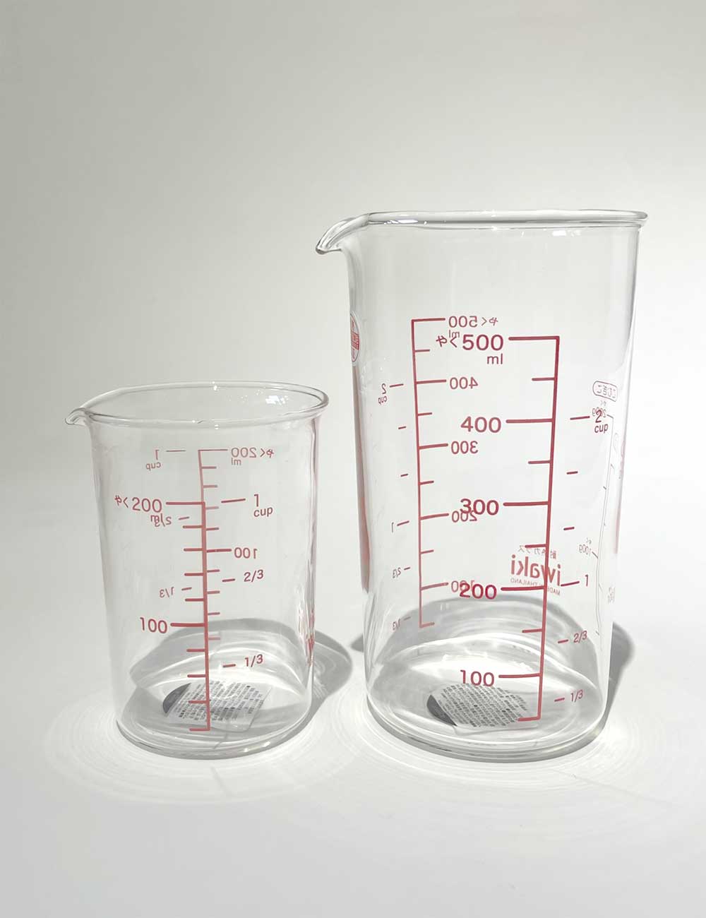 iwaki イワキ　耐熱ガラスメジャーカップ