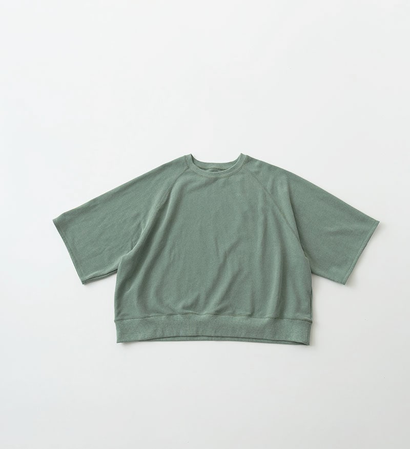 Veritecoeur（ヴェリテクール）VCC-497 ヴィンテージ裏毛PULLOVER GREEN